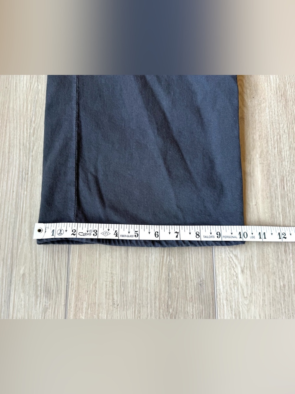 MOTHER The Dodger Ankle Washed Black Relaxed Straight Jeans 28 EUC - Picture 12 of 15